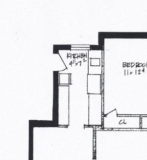1 Bedroom - 1 Bathroom